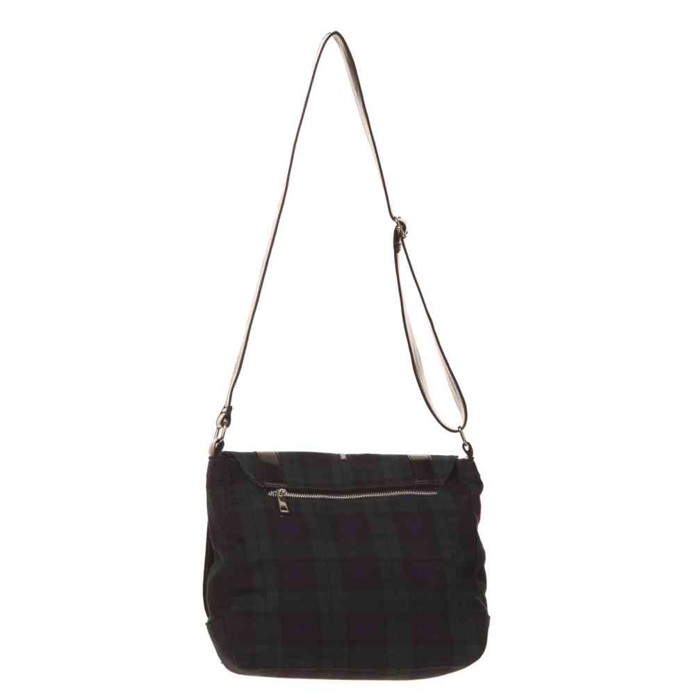 Banned - Tartan messenger Schoudertas - Groen